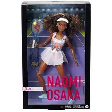 Naomi Osaka Barbie on BET Buzz 2021