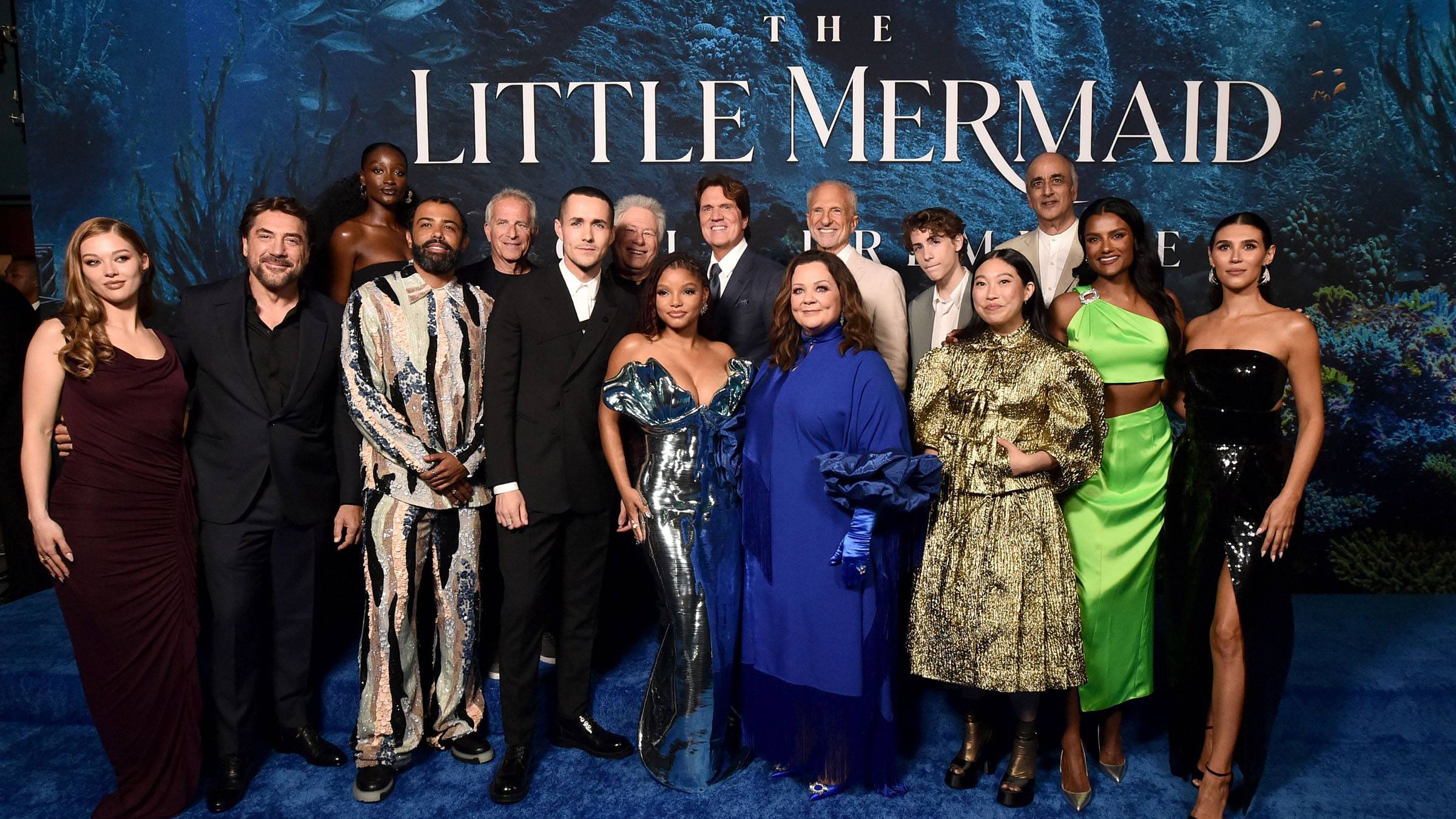 'The Little Mermaid' World Premiere Halle Bailey, Melissa McCarthy