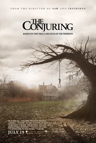 The Conjuring: July 19 - Based on a true story, The Conjuring&nbsp;tells the story of two renowned paranormal investigators who must help a family terrorized by a presence in a farmhouse.  (Photo: New Line Cinema)
