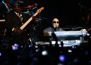 Spectacular Inauguration, January 2013&nbsp; - Stevie Wonder dazzled the stage for all to see during the Public Inaugural Ball at the Walter E. Washington Convention Center. The performance was in celebration of President Barack Obama being sworn in for a second term.(Photo: Mario Tama/Getty Images)