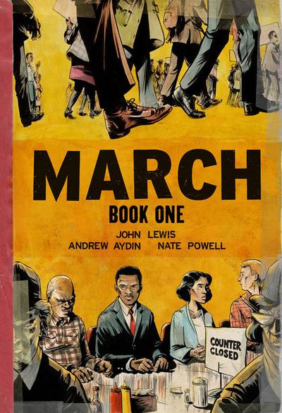 John Lewis: Civil Rights Legend, Graphic Novelist - Georgia Rep. John Lewis has penned a graphic novel trilogy, titled March, based on his experiences in the civil rights movement. The first book will be on bookshelves in August. According to publisher Top Shelf Productions, it's ?the first graphic novel from a sitting member of Congress.?&nbsp;   (Photo: Top Shelf Productions)