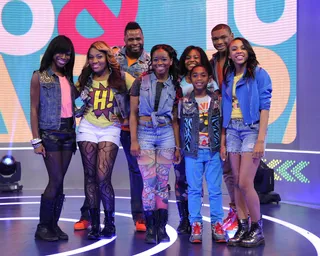 Devastation in the Crib - The Devastation Dance Crew posed before taking on their competition. (Photo: John Ricard / BET)