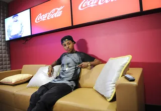 Diggy's in the House! - Diggy Simmons came through and surprised the Livest Audience with his special Coke W.O.W. announcement! (Photo: John Ricard / BET)