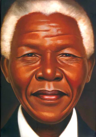 Nelson Mandela&nbsp;—&nbsp;Kadir Nelson - (Photo: Katherine Tegen Books)