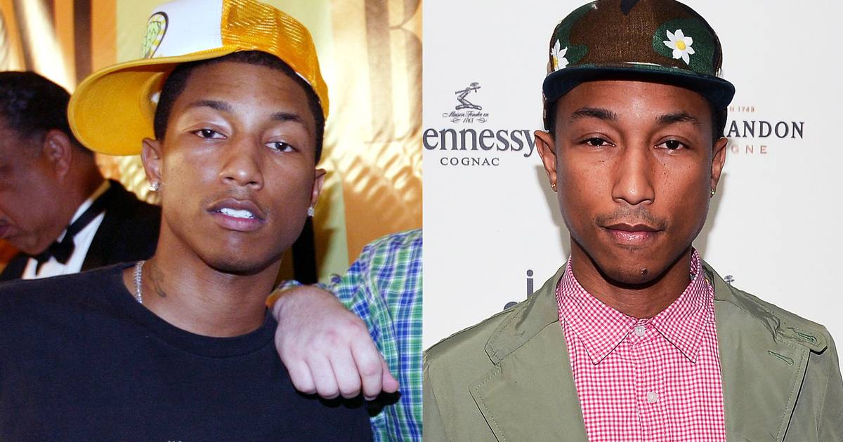 Pharrell hasn't aged in 12 years