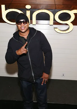 Father L - LL Cool J poses at the Bing It on Father's Day Challenge hosted by Bing and LL Cool J at the Standard High Line in New York City.&nbsp;(Photo: Neilson Barnard/Getty Images for Bing)