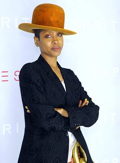 Erykah Badu&nbsp; - Soul sister Erykah Badu adopted a vegetarian/vegan lifestyle over 20 years ago, and she proves that you don’t need meat to have curves. She told VegNews.Com in 2008, “Vegan food is soul food in its truest form. Soul food means to feed the soul. And, to me, your soul is your intent. If your intent is pure, you are pure.”(Photo: WENN)
