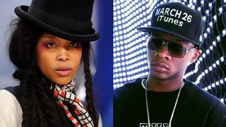 Don't Mess with the 'Du - March 27, 2013 - The claws are out! Badu&nbsp;wasted no time calling out rapper Papoose for an unauthorized feature on his song &quot;Cure.&quot;She tweeted, &quot;This papoose song Cure. I sand those vocals 10 years ago. That's 2 babies ago. Sheeeit. So mcs just throwing out old material - no paperwork..&quot;(Photos: Brad Barket/PictureGroup; John Ricard/BET)