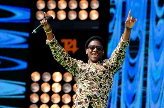 Co-Star - Besides co-writing and producing Tinie Tempah's debut single &quot;Pass Out,&quot; Labrinth laid his vocals down for the dope track!(Photo: Joseph Okpako/Getty Images)