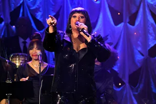 Sparkling In Sequin - You can discuss musical talent during Grammy weekend without mentioning Sullivan. She performed onstage during the Pre-Grammy Gala in 2019 with a cropped-bang bowl cut, red lip, and Black, shimmered suit.&nbsp;&nbsp; (Photo: Getty Images)