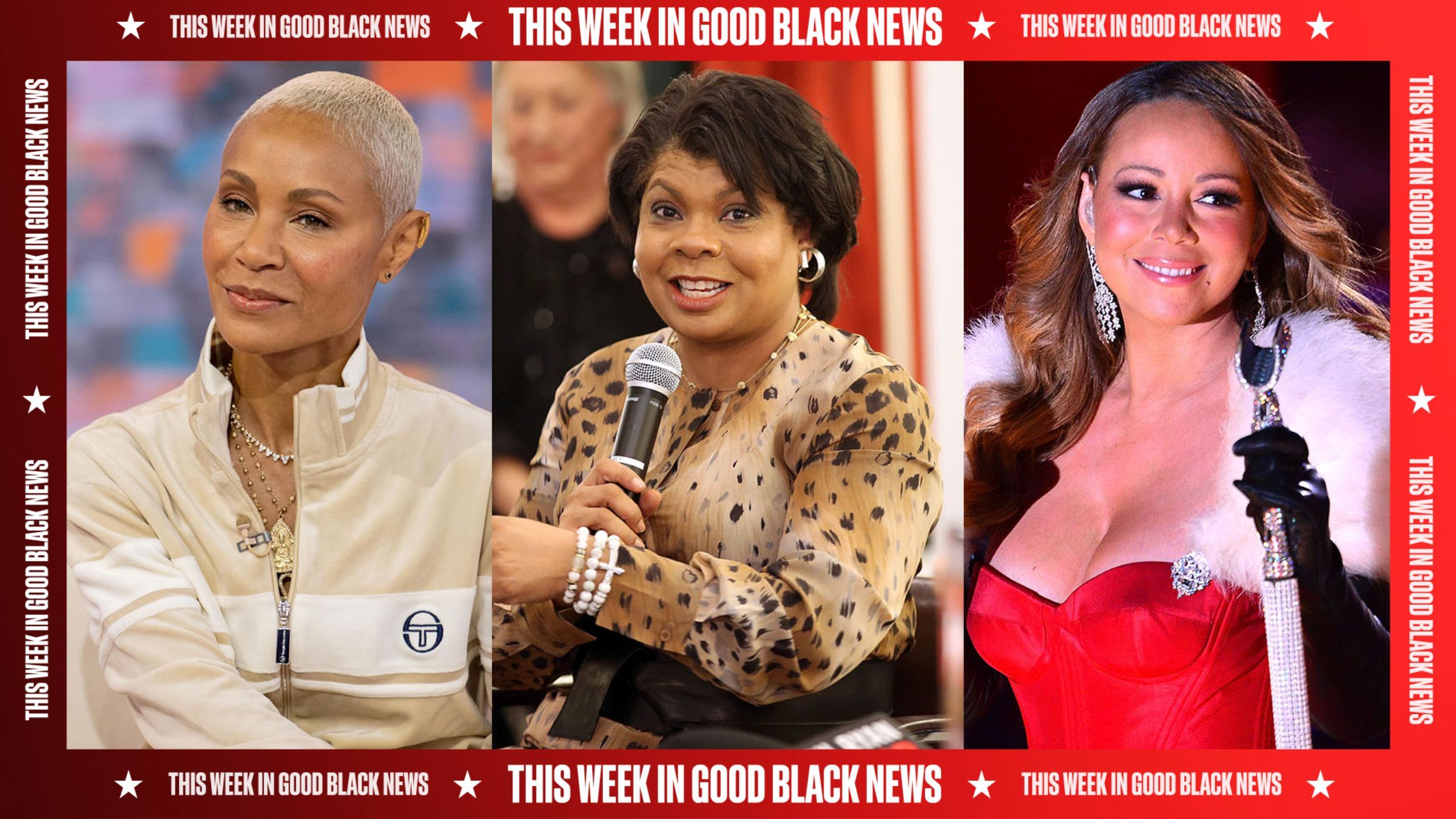 This Week In Good Black News: Will Shows Love For Jada, April Ryan Gets Married And Mariah Carey Is Ready For Christmas | News - Vimarsana News