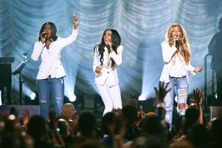 Reunited and It Feels So Good  - The lovely women of Destiny's Child reunited at the 30th Annual Stellar Awards show to perform Michelle's &quot;Say Yes,&quot; from her fourth studio album. From the early 2000s to now, the ladies have been embarking on their solo careers and developing their own brands beyond that of the group. For each of them, it has worked out in their favor! (Photo: Erik Umphery/Getty Images for Parkwood Entertainment)