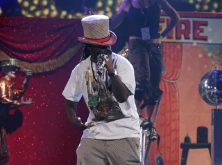 T-Pain - At age 10, T-Pain turned his bathroom into a mini studio with keyboard, beat machine, and a four-track recorder.