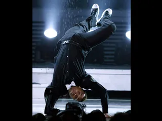 My Whole World's Upside Down - Chris Brown shows off his acrobatic dance moves.