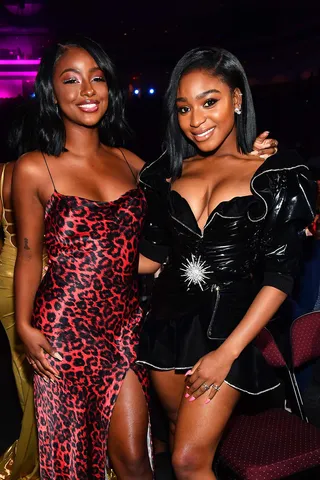 R&amp;B Princesses Justine Skye And Normani - (Photo: Paras Griffin/Getty Images for BET)