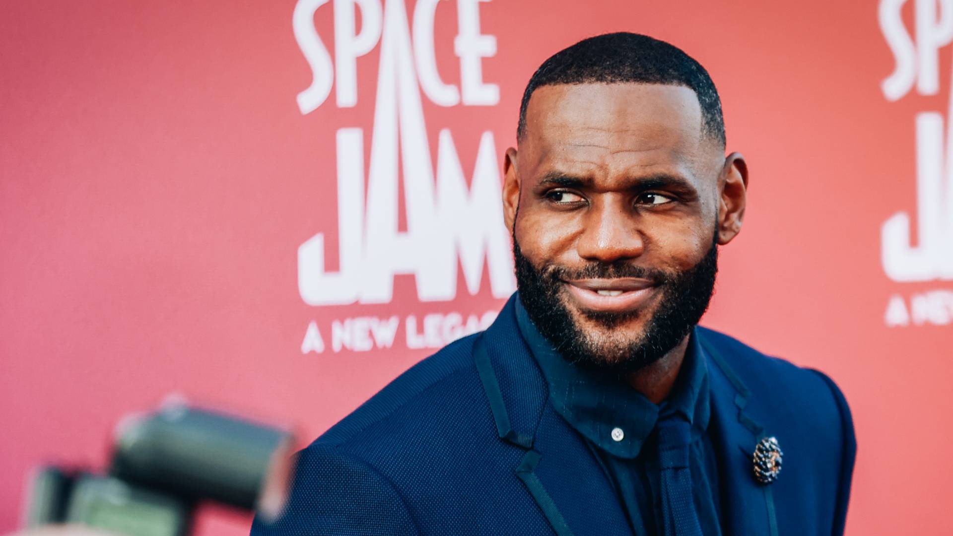 LeBron James attends the premiere of Warner Bros "Space Jam: A New Legacy" at Regal LA Live on July 12, 2021 in Los Angeles, California. 