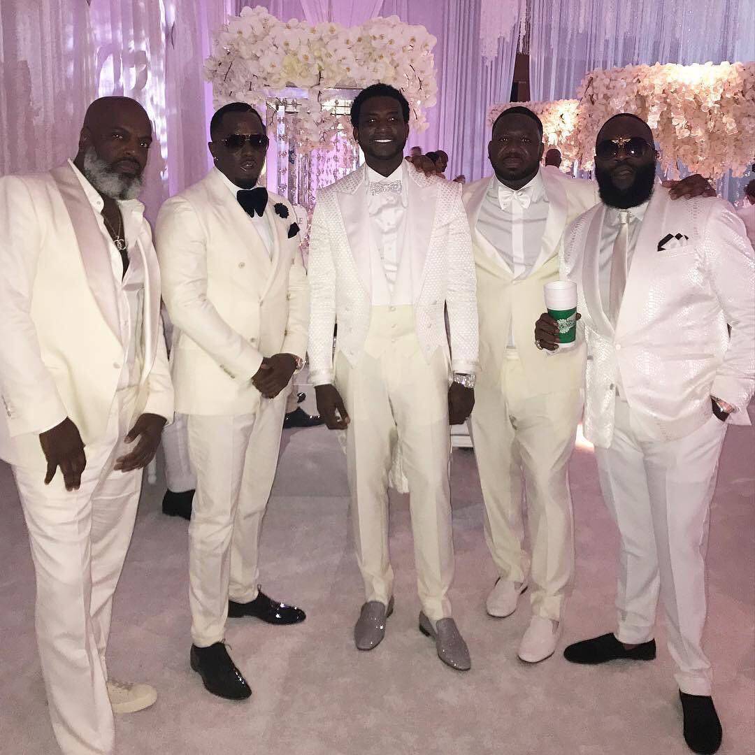 Gucci wedding store suits for groom