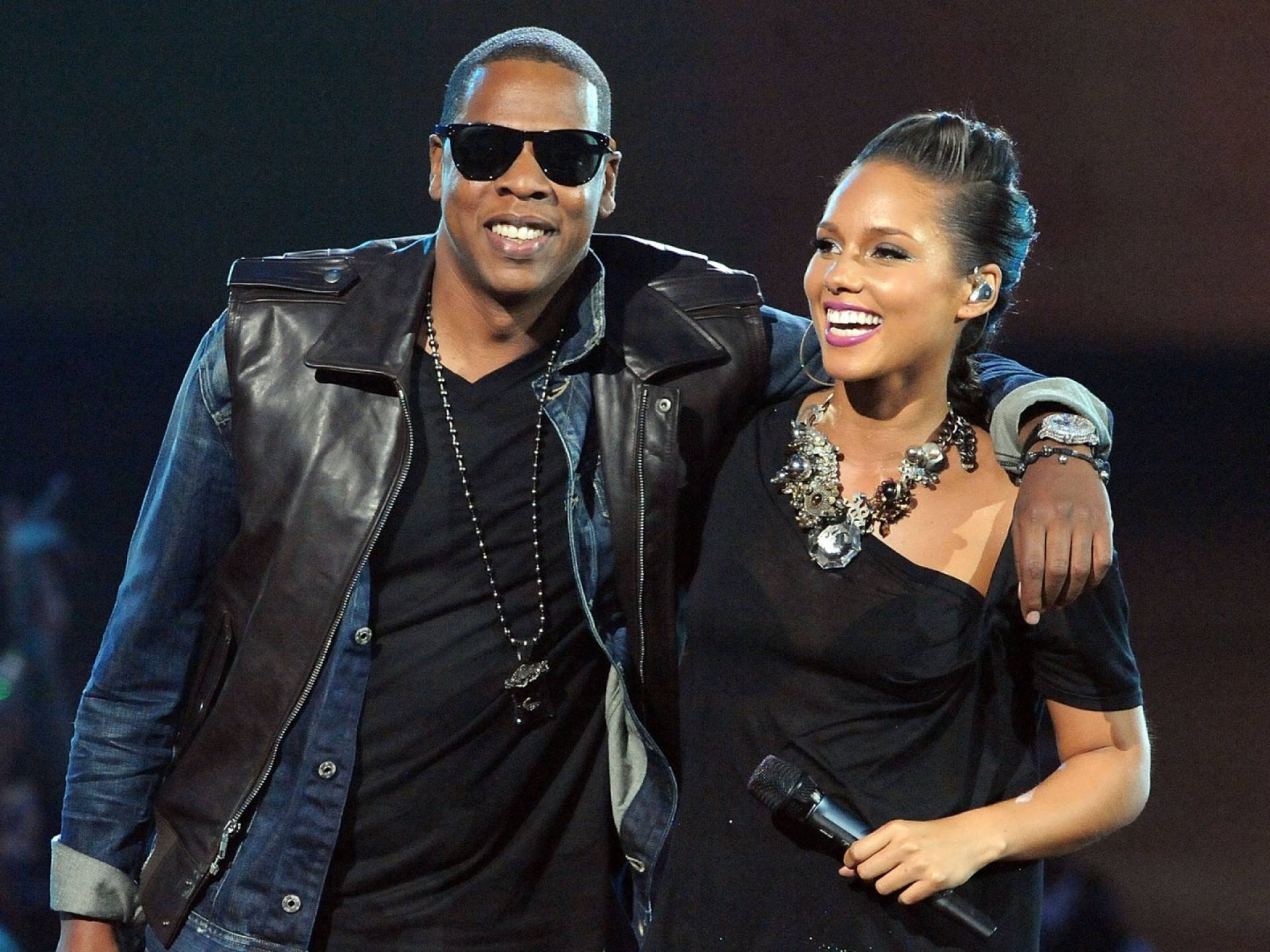 Jay-Z and Alicia Keys WORLD SERIES