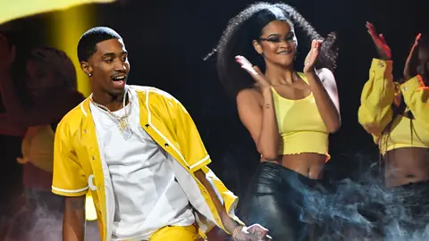 King Combs performs onstage during the 2022 BET Hip Hop Awards at Cobb Energy Performing Arts Center.