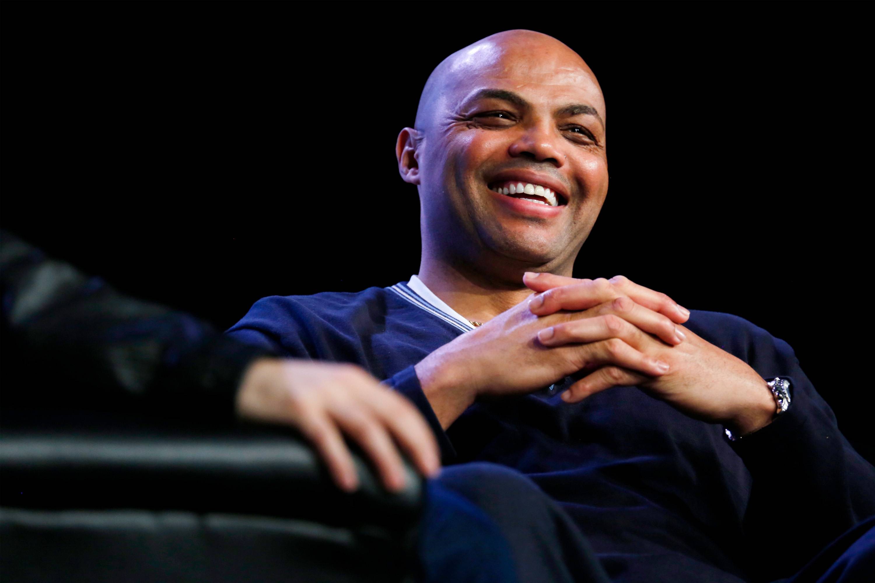 AUSTIN, TX - MARCH 13: Former professional basketball player Charles Barkley speaks onstage at 'How to Remain Relevant In Today's Digital Age' during the 2015 SXSW Music, Film + Interactive Festival at Austin Convention Center on March 13, 2015 in Austin, Texas. (Photo by Gerry Hanan/Getty Images for SXSW)
