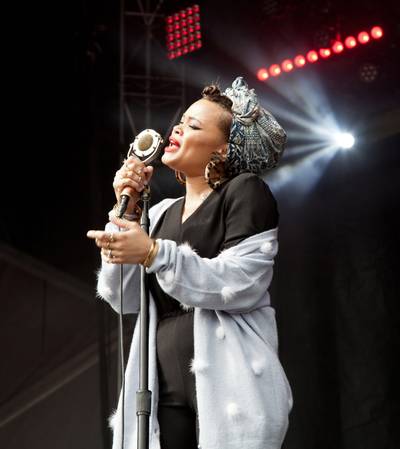 Andra Day performs at ACL 2016 - (Photo: Mimi Klasson Imler/BET)