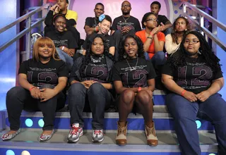 We Love School - Students from the Academy for Career Education in the house at 106 &amp; Park, May 11, 2012. (Photo: John Ricard / BET)