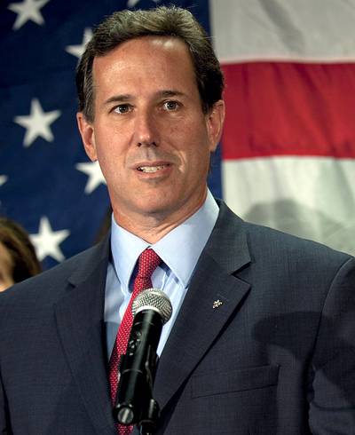 Rick Santorum - Rick Santorum is a former U.S. senator and former U.S. representative for the state of Pennsylvania. He was a Republican candidate for president before ending his campaign in April 2012.&nbsp;(Photo: Jeff Swensen/Getty Images)