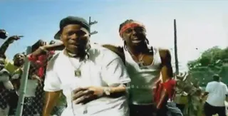 Wobble - Back in the day, Juvenile had a smash called &quot;Back That Thang Up&quot; and Weezy had an itty, bitty part in the song, but that cameo that he made showed off his star quality and still has everybody rapping &quot;now after you back it up den stop, now drop it like it's hot.&quot;(Photo: Courtesy Cash Money Records)