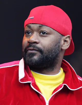 Ghostface Killah - "['Eric B for President']. I was coming out of the store and my man had the gold box radio, and it sounded so chunky. He's a genuis. He's a wizard, B." (Photo: Fergus McDonald/Getty Images)