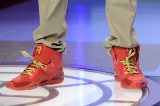 Who Can Deny These Reeboks? - Terrence J at 106 &amp; Park, May 8, 2012. (Photo: John Ricard / BET)