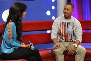 Whats Next - Rocsi Diaz and Terrence J at 106 &amp; Park, May 8, 2012. (Photo: John Ricard / BET)
