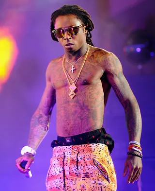 Lil Wayne - After his chart-dominating Tha Carter IV album last year, the 2012 BET Awards are Lil Wayne's to win. The Nawlins superstar is up for awards: Best Collaboration (for "I'm on One" and "The Motto"), Coca-Cola Viewers' Choice (for "The Motto") and, of course, Best Male Hip Hop Artist. (Photo: Michael Buckner/Getty Images for Caesars Entertainment)