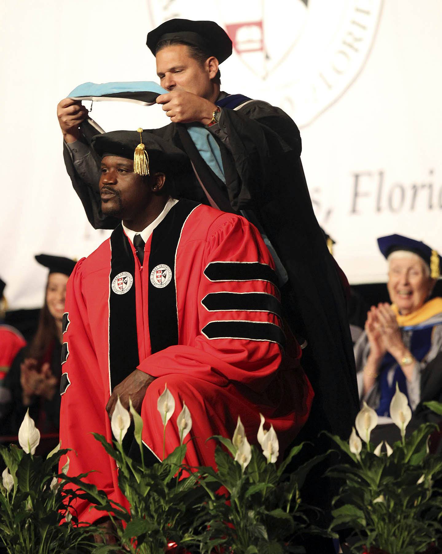 shaquille o neal phd degree