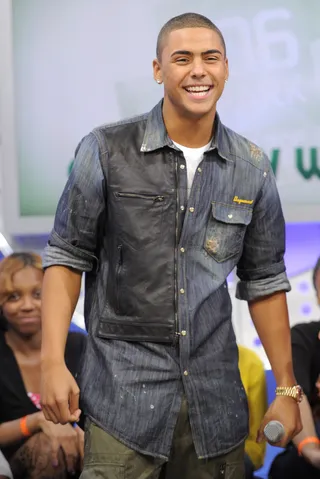 Smile For Me - &nbsp;Quincy on set at&nbsp;106 &amp; Park, May 3, 2012. (Photo: John Ricard / BET)