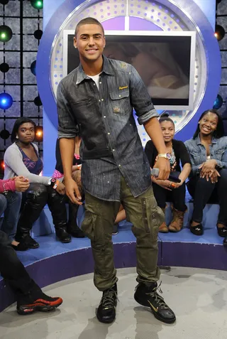 Happy to Be Here - Quincy at 106 &amp; Park, May 3, 2012. (Photo: John Ricard / BET)