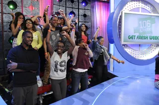 Party Hard - Livest audience at 106 &amp; Park, May 3, 2012. (Photo: John Ricard / BET)