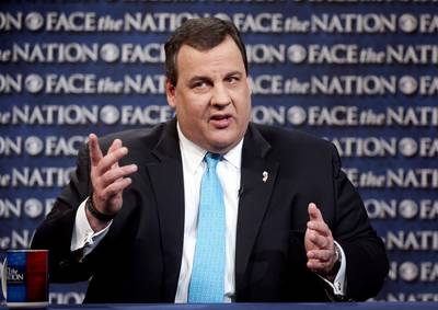 Chris Christie - ?He might be able to convince me. He?s a convincing guy,? said New Jersey Gov. Chris Christie about the possibility of becoming Mitt Romney?s running mate. (Photo: Chris Usher/CBS News via Getty Images)