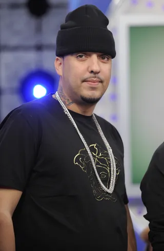 French Montana, Excuse My French (July 17) - With a guest spot on the mega-hit "Stay Schemin'" and a standout, bear-skinned appearance on XXL's Freshmen cover, Frenchie has his ducks in a row leading up to the release of his debut album. Bad Boy's the label, Rick Ross is executive-producing and Lex Luger is contributing behind the boards — expect big things.(Photo: John Ricard/BET)