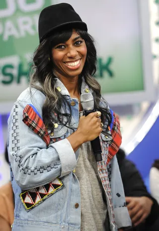 Golden - Santigold at 106 &amp; Park, May 2, 2012.(Photo: John Ricard/BET)