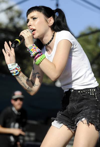 Kreayshawn - The White Girl Mob rapper rubbed plenty of people the wrong way, especially when she defended her use of the N-word in a 2011 tweet. (&quot;WTF you want from a n***a!&nbsp;DMX&nbsp;voice,&quot; read the tweet.) &quot;In Oakland, everybody calls each other that,&quot; she said. To that, we can only say...that s**t Kreay.&nbsp; (Photo:&nbsp;Tim Mosenfelder/Getty Images)