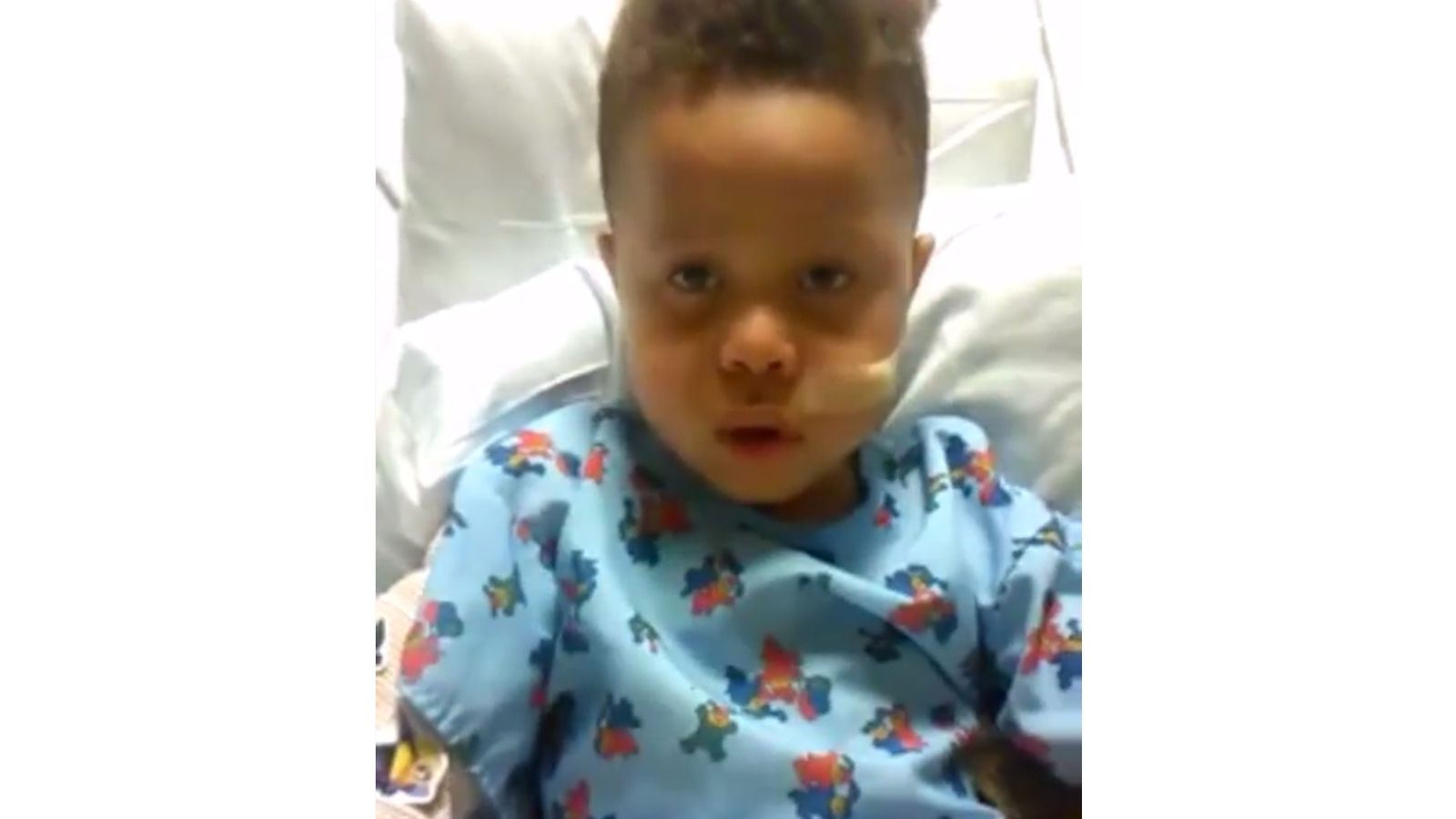 Watch Korryn Gaines's 5YearOld Son Speaks Out From Hospital Bed