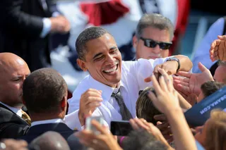Total Number of Obama Campaign Stops: 227&nbsp; - (Source: Washington Post)  (Photo: Joe Raedle/Getty Images)