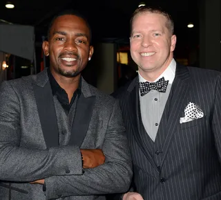 Comedy Combo - Funnymen Bill Bellamy (left) Gary Owen kept the mood light while serving as presenters at this year's show. (Photo:&nbsp; Earl Gibson III/Getty Images for Centric)