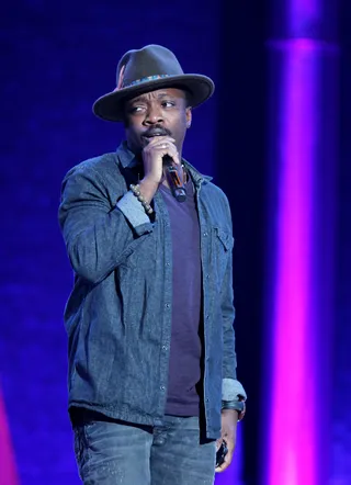 &nbsp;Lovely Rehearsal - Anthony Hamilton let the nostalgic vibes pour in when kicked off the medley with a fantastic rendition of Bill Withers &quot;Lovely Day.&quot;(Photo: Isaac Brekken/Getty Images for Centric)