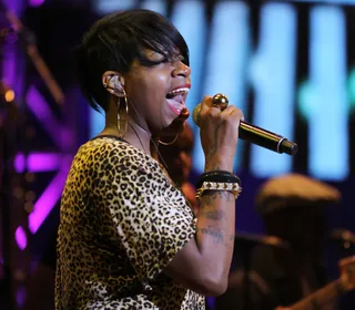 Idolized - Fantasia breathes energy into the microphone!&nbsp;(Photo: Isaac Brekken/Getty Images for Centric)