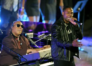 The Show - In June 2010 Doug E. Fresh performed with Cali Swag District during the BET Awards Pre-Show.(Photo: ANDREW GOMBERT /LANDOV)