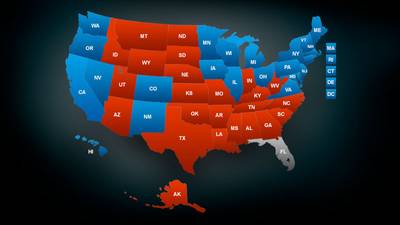 A Nation Divided - Not satisfied with President Obama's re-election, people from 19 states submitted petitions to the U.S. government's We the People website last week asking to secede from the country.&nbsp;(Photo: BET)