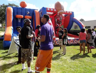 Prairie View A&amp;M University - Inflatable Games.(Photo: BET)