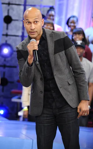 Aww Man - Keegan-Michael Key at 106 &amp; Park, November 6, 2012. (Photo: John Ricard / BET).