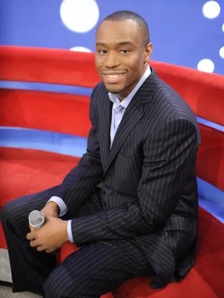 Vote with Swag - Lamont Hill at 106 &amp; Park, November 6, 2012. (Photo: John Ricard / BET).